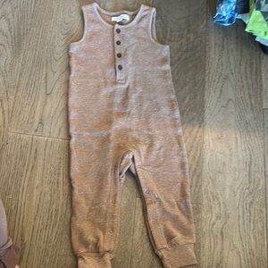 Cozy Tan Kids One Piece